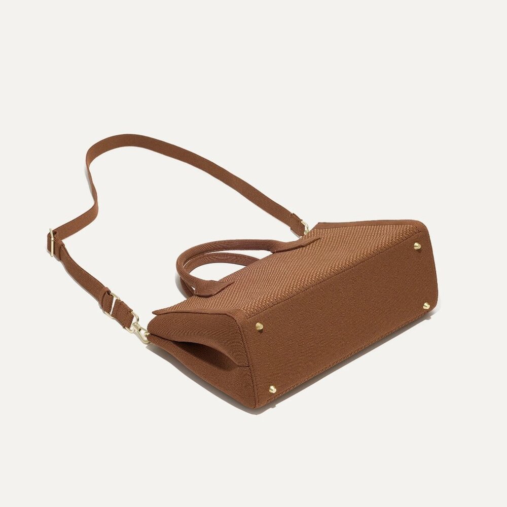Rothy's The Classic Handbag in Sierra Brown - Picture 4 of 6